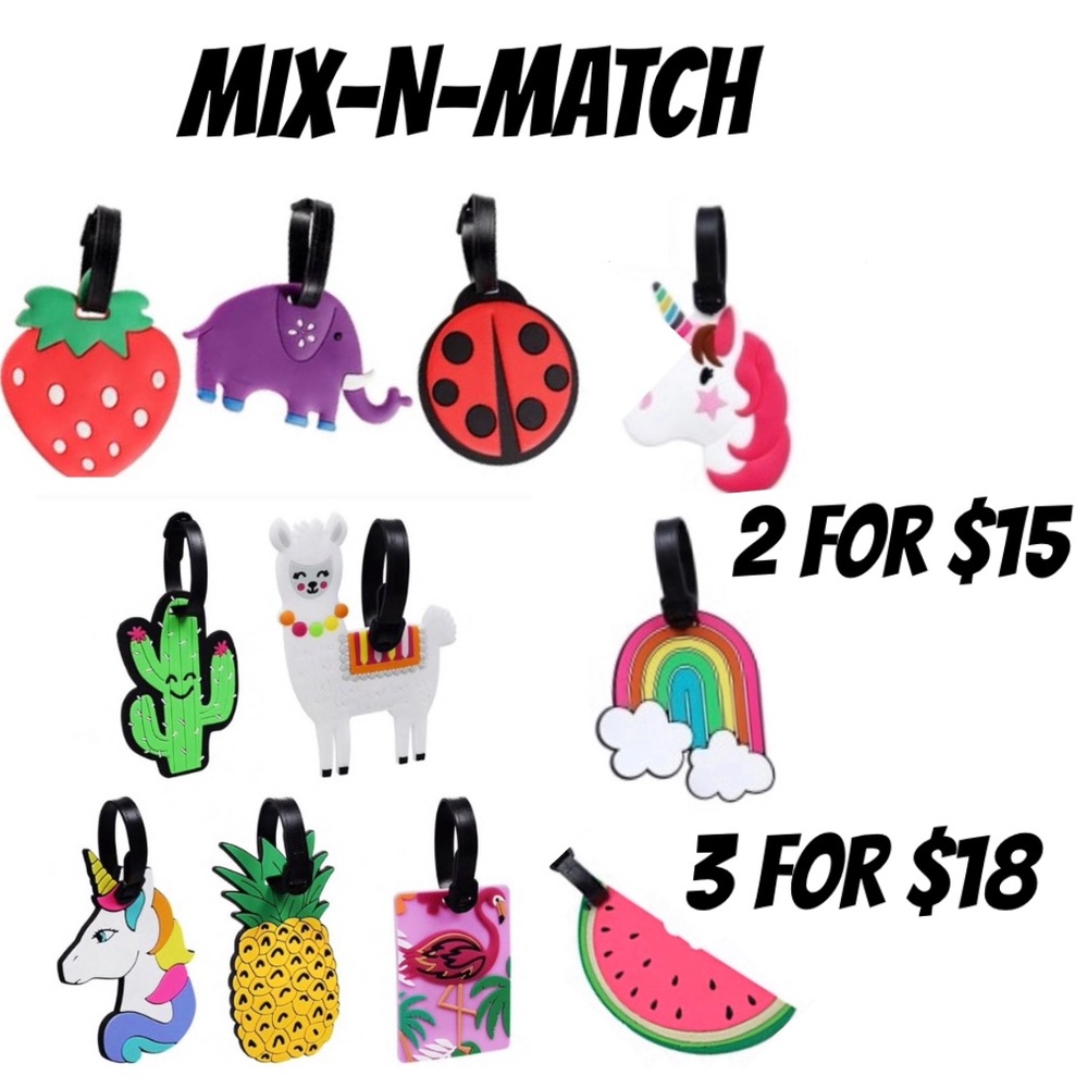 WATERMELON SLICE LUGGAGE TAG NWT - Picture 4 of 5